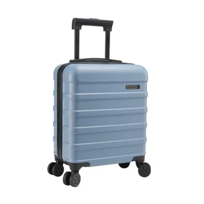 Abbildung von Cabin Max Anode 30L 45x36x20 cm Handgepäck Koffer leicht, Hartschale, 4 Räder, Leichtes geeignet für Easyjet unter dem Sitz (Elemental Blau 45 x 36 20 cm)