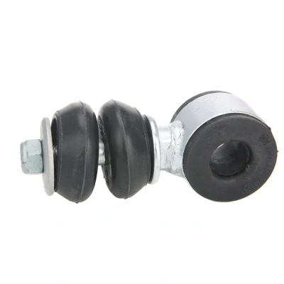 Abbildung von febi BILSTEIN 07863 Koppelstange Vorderachse links, rechts M8 x 1,25 Plus mit Gummilagern Mutter Metall VOLKSWAGEN: GOLF 3