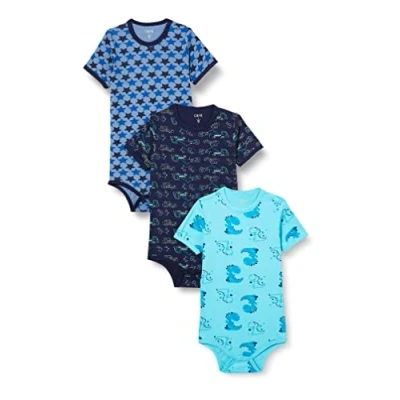 Abbildung von Care Baby Body Kurzarm, 3er Pack Dark Navy (778), 86
