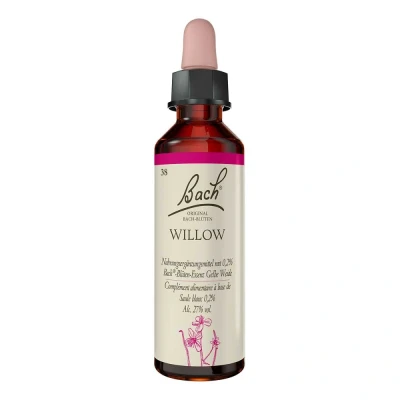 Abbildung von Bachblüten Willow Tropfen