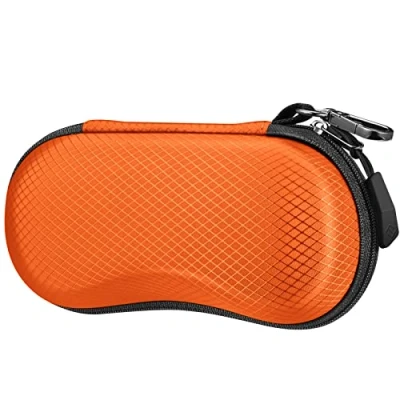 Abbildung von FINTIE Brillenetui Sonnenbrille, EVA Kratzfeste Sonnenbrillen Etui Hardcase mit Karabiner Groß Brillen für Damen Herren Outdoor Sportbrille Fahrradbrille