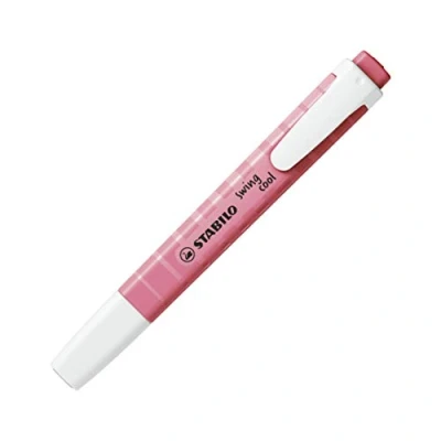 Abbildung von Textmarker STABILO swing cool Pastel Einzelstift Kirschblütenrosa