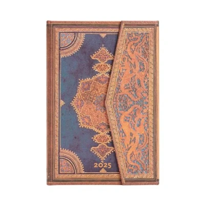 Abbildung von 12 Monatskalender 2025 Safawidisch Indigo, Mini, Verso