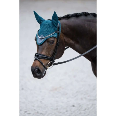 Abbildung von Equestrian Stockholm Fliegenhaube Modern Teal Blue Vollblut Agradi.deVerkauft von Agradi