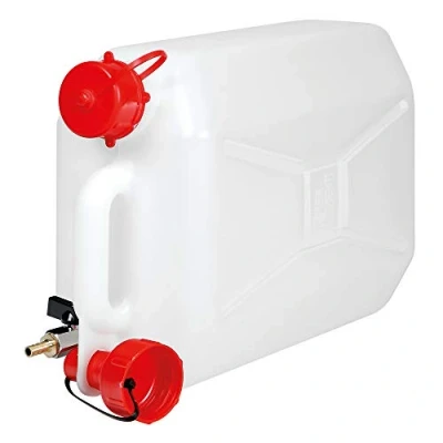Abbildung von Lampa 67014 Kanister aus Polyethylen mit Metallhahn 10 l horizontal
