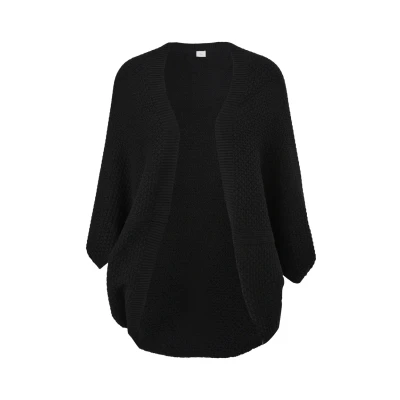 Abbildung von s.Oliver Poncho Cape, Damen, Größe: One Size, Schwarz
