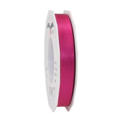 Abbildung von PRÄSENT C.E. Pattberg Satin Magenta, 25 m Satinband zum Einpacken von Geschenken, 15 mm Breite, Geschenkband Dekorieren &amp; Basteln, Dekoband, Anlass