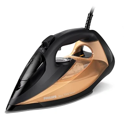 Abbildung von Philips 7000 Series Dampfbügeleisen, Konstante Dampfleistung von 50 g/Min., Dampfstoß 250 g, SteamGlide Elite Bügelsohle, Automatische Sicherheitsabschaltung, DST7040/80