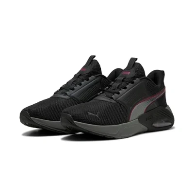 Abbildung von Puma NOVA Unisex Trainingsschuh, Größe: 42, Black/cool dark gray/team regal red Schuhe