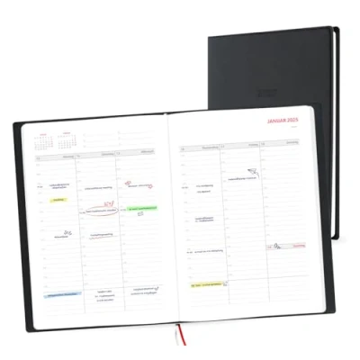 Abbildung von Terminplaner 2025 A4 Planer von Grupo Erik Geschäftsterminplaner Jahreskalender Buch Terminkalender auf Deutsch