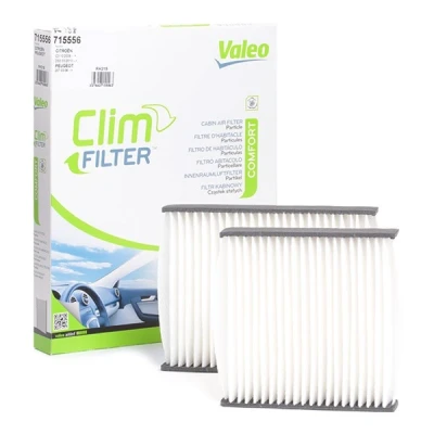 Abbildung von VALEO CLIMFILTER COMFORT 715556 Innenraumfilter Partikelfilter 200, 200 PEUGEOT: 207 SW, 208 I Hatchback, CITROËN: C3 II, C4 II Cactus