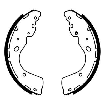 Abbildung von Bremsbackensatz ABE C01060ABE