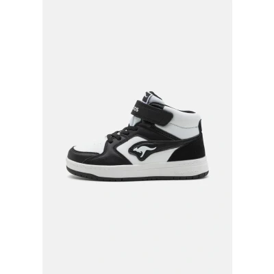 Abbildung von Kangaroos KCP Unisex Sneaker high für Kinder, Größe: 34, Jet black/white Schuhe