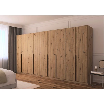 Abbildung von OTTO home Drehtürenschrank "Kleiderschrank Schrank Garderobe AGORDO Schlafzimmer" IN zwei Griff-Farben, Breiten 91-405 cm, Dekor- oder Hochglanzfront, durchdachte Innenausstattung, 8 und 2 Höhen MADE GERMANY