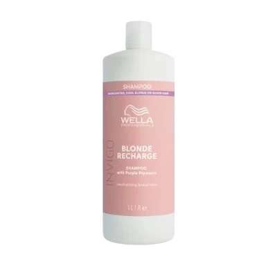Abbildung von Wella Professionals Invigo Blonde Recharge Cool Shampoo 1000 ml