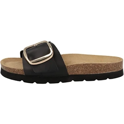 Abbildung von Geox Damen D BRIONIA HIGH Sandal,Schwarz,36 EU