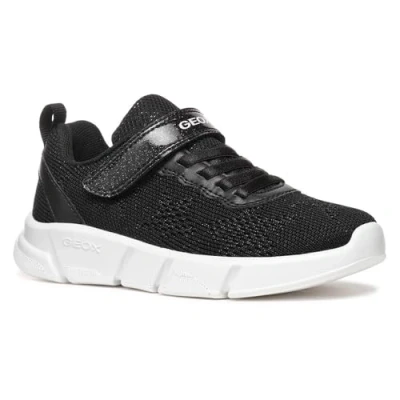 Abbildung von Geox J ARIL Girl B Sneaker, Black, 24 EU