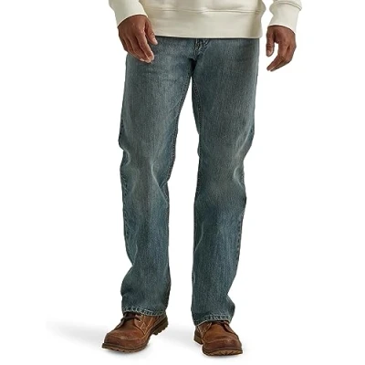 Abbildung von Wrangler Authentics Herren Relaxed Fit Boot Cut / De Corte Holgado Jeans, Getönter Mittelschatt., 33W 30L EU