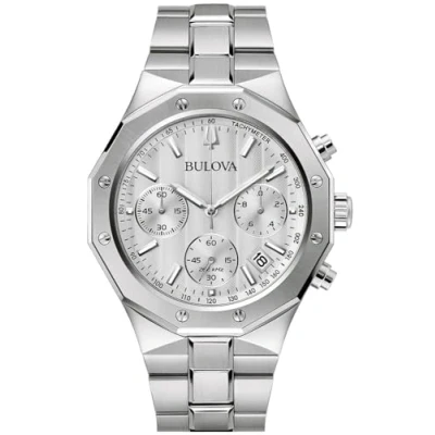Abbildung von Bulova Herren Analog Quarz Uhr mit Edelstahl Armband 96B408