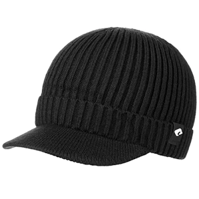 Abbildung von CHILLOUTS Benno Hat Beanie Mütze, Schwarz, Einheitsgröße EU