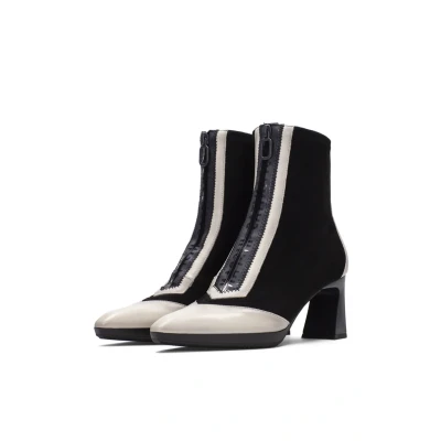Abbildung von Hispanitas Atlanta Stiefelette Black white, Damen, Größe: 38, white Schuhe