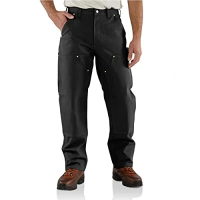 Abbildung von Carhartt Arbeitshosen Hosen Duck Double Front Logg B01, schwarz, W44L34