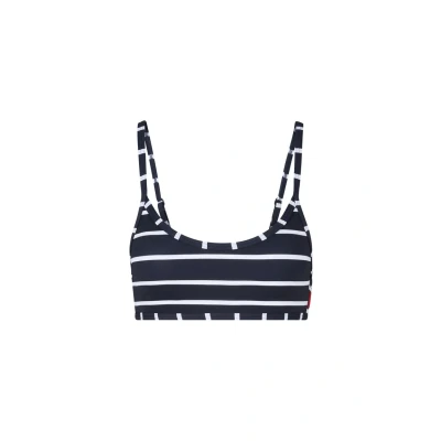 Abbildung von JOOP! Bustier Bikini Top »JEANS! Easy Summer«, im lässigen Streifen Design, herausnehmbare Pads