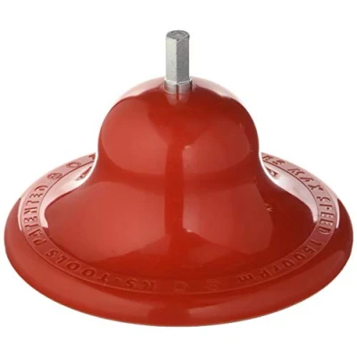 Abbildung von KS Tools 100.4071 Radnabenschleifer ohne Reinigungsscheibe, Ø 160 mm, Rot