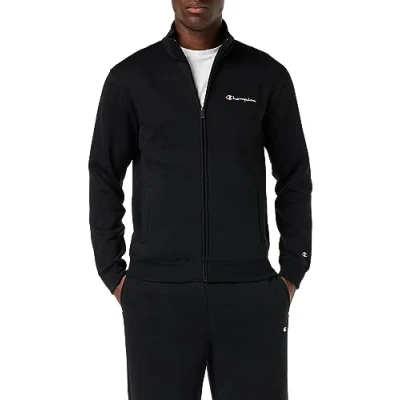 Abbildung von Champion Classic FULL ZIP Jacket Sweatjacke, Herren, Größe: Small, Black