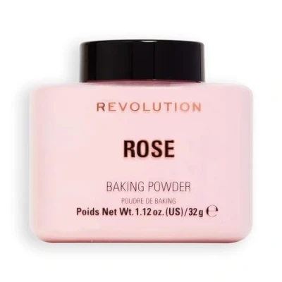 Abbildung von Makeup Revolution Loose Baking Powder Puder, Größe: 32 g, Rose