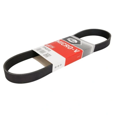 Abbildung von GATES 7PK810 Keilrippenriemen 810 7 Polyester, EPDM (Ethylen Propylen Dien Kautschuk) TOYOTA: Previa / Estima I, LEXUS: GS III