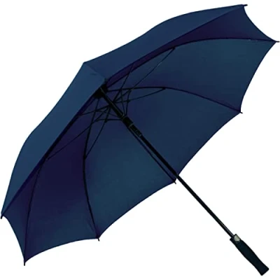 Abbildung von iX brella XXL Stockschirm Fiberglas Golf Automatik Dunkelblau