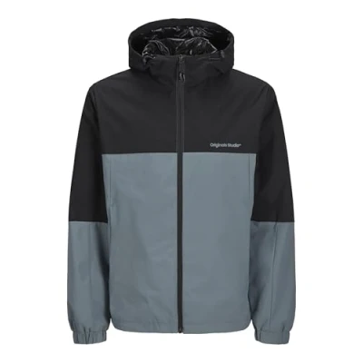 Abbildung von JACK &amp; JONES Herren Jorvesterbro Hood Jacket Sn, Black, m