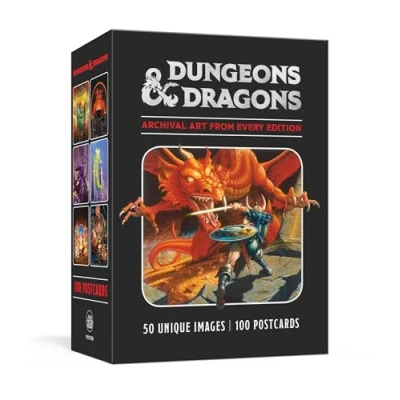 Abbildung von Dungeons &amp; Dragons 100 Postcards: Archival Art from Every Edition: Postcards (Dungeons
