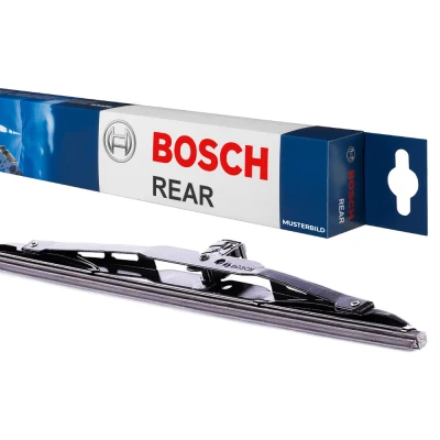 Abbildung von Scheibenwischer Bosch Twin Rear 3 397 004 758 Standard MERCEDES BENZ: E Class T modell, ML Class, G Off Road, BMW: X5, MAZDA: 2 Hatchback
