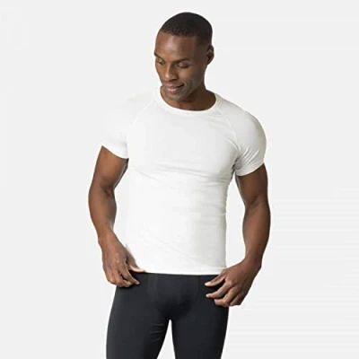Abbildung von ODLO BL CREW NECK SS Performance Light ECO Tshirt basic, Herren, Größe: 50/52, White