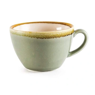Abbildung von Olympia Kiln Cappuccinotassen Moos 34cl, 1 Stück (1er Pack)