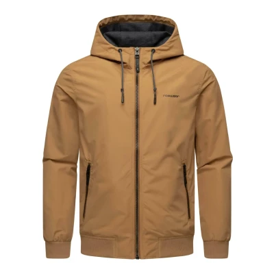 Abbildung von Ragwear Perci Regenjacke / wasserabweisende Jacke, Herren, Größe: Small, Brown sugar