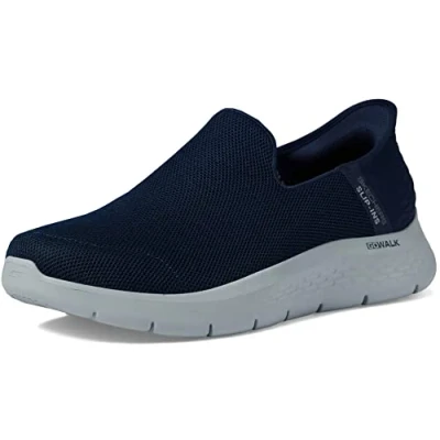 Abbildung von Skechers Herren Gowalk Flex Hands Free Slip ins Athletic on Casual Walking Shoes Sneaker, Marineblau, 41 EU X Weit