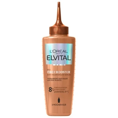 Abbildung von L&#039;Oréal Paris Fiber Booster Anti Haarverlust Kopfhaut Serum, Gegen Haarausfall, Für dichteres &amp; stärkeres Haar, Generiert neue Haarfasern, Weniger Haarbruch, Haarverlust, Elvital, 102 ml