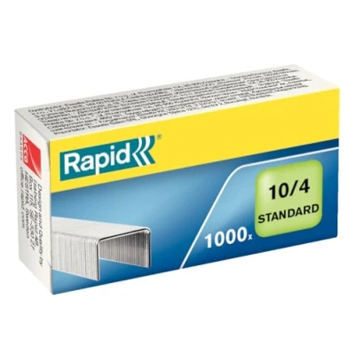 Abbildung von Rapid Heftklammern No. 10, 10/4 mm, Standard, verzinkt, 20 x 1000 Stück, 24862900