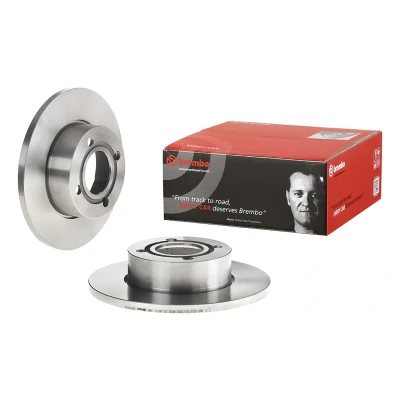 Abbildung von BREMBO 08.5714.10 Bremsscheibe 256 13 4 voll AUDI: 80 B4 Saloon, Avant