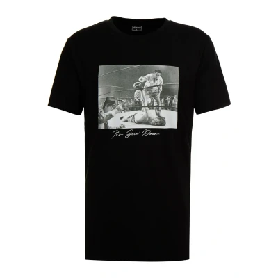 Abbildung von Mister TEE Going DOWN Tshirt print, Herren, Größe: Large, Black