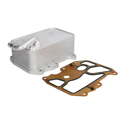 Abbildung von NRF 31791 Ölkühler mit Dichtungen ohne Filter AUDI: A7 Sportback, A6 C7 Avant, Q7