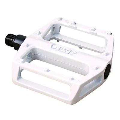 Abbildung von NC 17 STD Zero Pro Aluminium Plattform Pedale / Fahrrad MTB Mountainbike Pedal BMX widerstandsfähig, super leicht/ feste Pins, Weiß