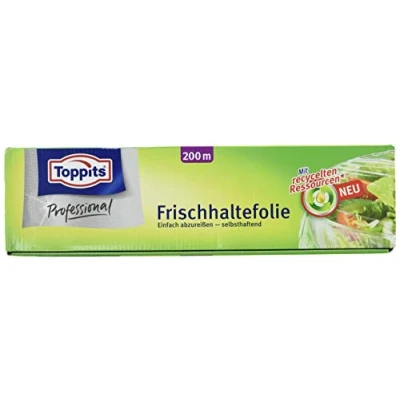 Abbildung von Toppits Frischhaltefolie 200m, 1er Pack, inklusive Abreißhilfe