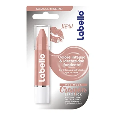 Abbildung von Labello Crayon Lippenbalsam 01 Nude