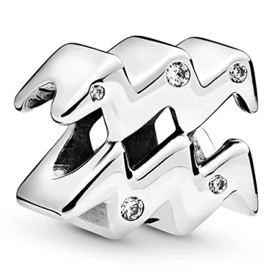 Abbildung von PANDORA Charm &quot;Sternzeichen Zwillinge&quot; 798428C01