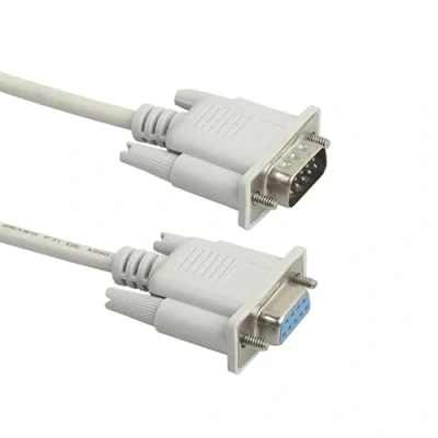 Abbildung von CABLEPELADO Serielles RS232 DB9 Kabel Drucker und Kommunikation Stecker auf Buchse 9 polig Beige 1,80 m