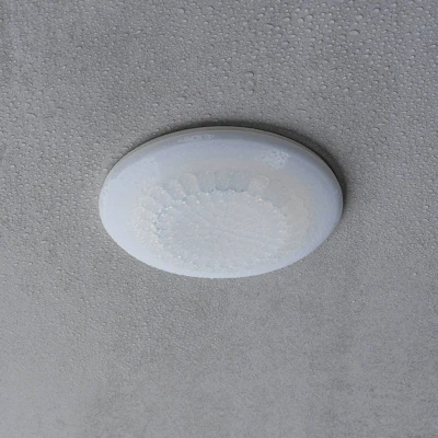 Abbildung von Theben 1030052 LUXA 103 S360 100 12 DE UP WH I PIR Passiv Infrarot Präsenzmelder 360 Erfassungsbereich 1 Kanal Unterputz Bis 400W LED 230 V
